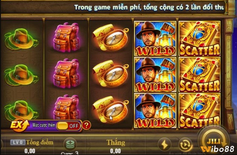 Biểu tượng scatter và wild