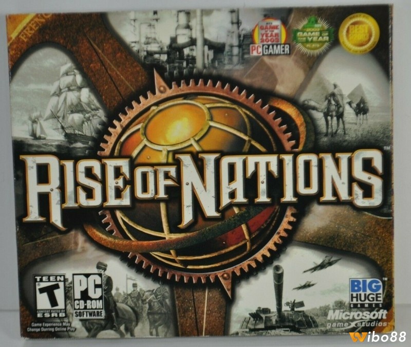 Game chiến thuật hay Warlords: Rise of Nations
