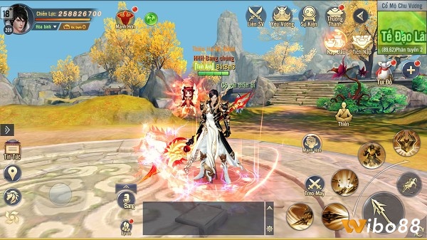 Game kiếm hiệp mobile hay nhất Kiếm thế mobile