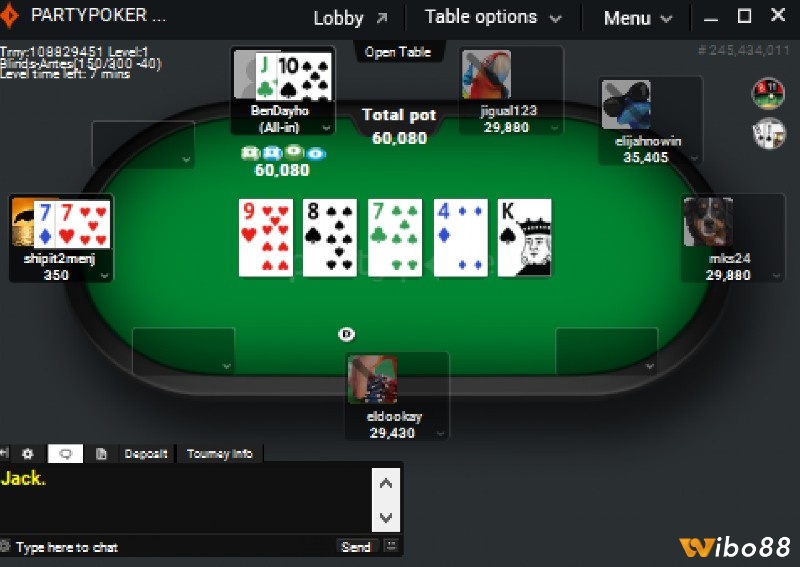 Lá bài thứ 5 xuất hiện là vòng cược hấp dẫn nhất trong game bài này
