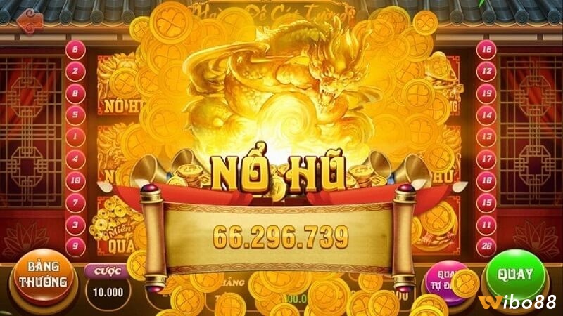 Game nổ hũ - nơi người chơi có cơ hội trúng những giải thưởng lớn từ những vòng quay bất ngờ tạo nên cảm giác hồi hộp và kịch tính trong từng giây phút!