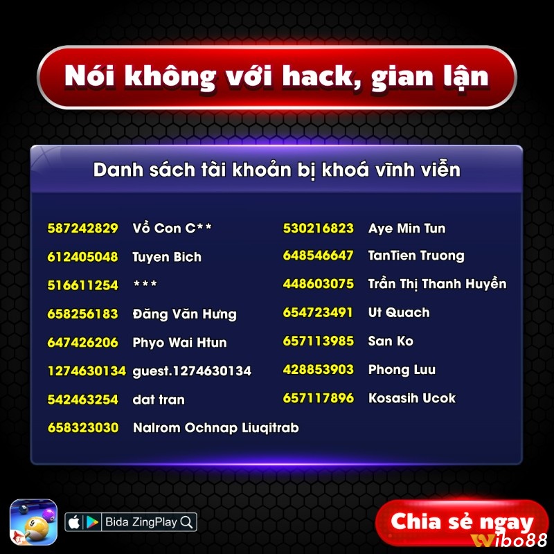 Khi sử dung các tool hack game bắn cá khi bị phát hiện tài khoản có thể bị khóa vĩnh viễn