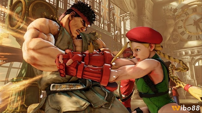 Game Street Fighter V có đồ hòa đạm phong cách hoạt hình kết hợp giữa cổ điển và hiện đại đẹp mắt